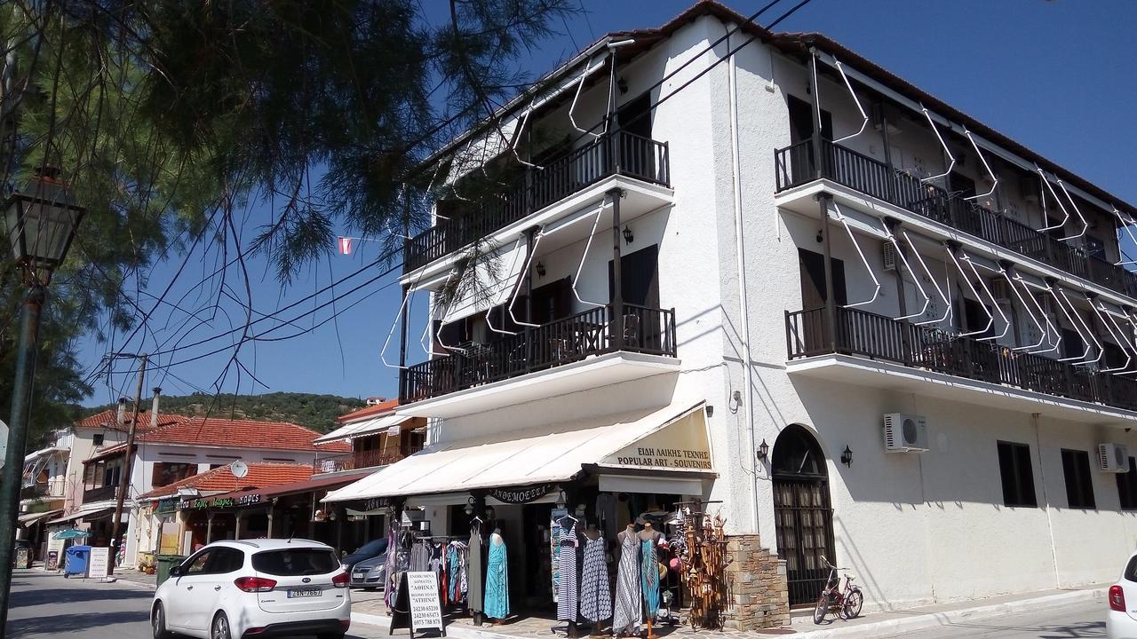 Athina-Milina Hotel Exterior foto