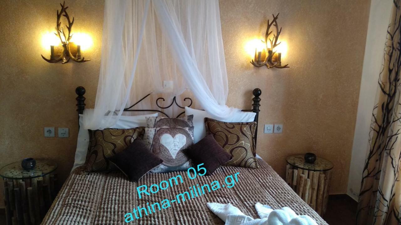 Athina-Milina Hotel Exterior foto
